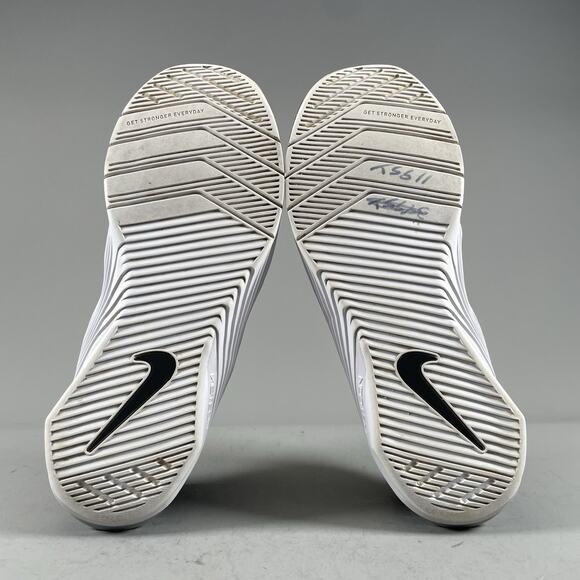 Nike Metcon 6 Men’s Size 8.5 Black White Gym Training Shoes Athletic Sneakers - Picture 4 of 9